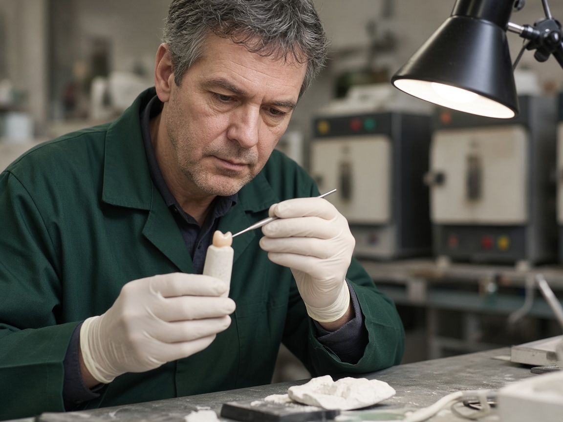 Richard S Napolitano at the Precision Craft bench